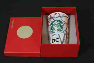 Starbucks Ceramic Traveler Tumbler Washington DC City Mug Cup with Lid 12 oz - Sold on eBay Jan, 10th 2020 for $29.99