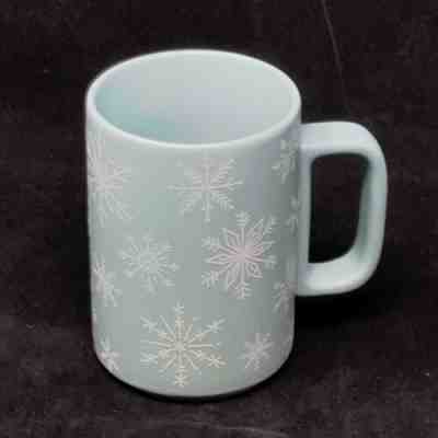 Starbucks Mint Green & White 3D Snowflake 2018 Mug Cup Coffee 12 Oz Christmas  - Sold on eBay Jan, 10th 2020 for $17.95