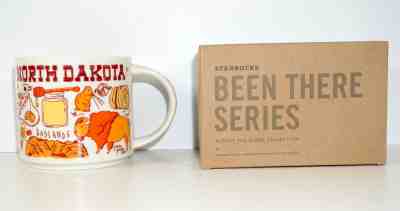 Starbucks North Dakota Coffee Cup Mug, Been There Series, ND, Peace Garden State - Sold on eBay Jan, 10th 2020 for $28.14