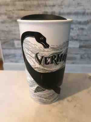 Starbucks VERMONT Ceramic Travel Mug 12oz New Champ Champy Lake Monster VT - Sold on eBay Jan, 10th 2020 for $89.00