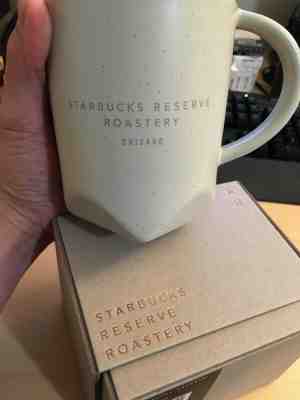 ****SOLD OUT Starbucks Chicago Roastery Reserve 16oz Bevel Mug Light - Sold on eBay Jan, 10th 2020 for $27.00