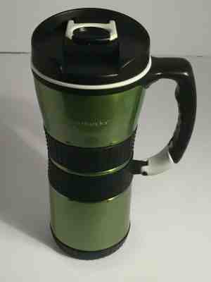 ???? Starbucks Coffee Extreme Stainless Steel Travel Tumbler Carabiner Clip Handle - Sold on eBay Jan, 10th 2020 for $19.99