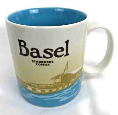 Starbucks Basel Switzerland 2008 Edition City Icon Mug 16 oz - Sold on eBay Jan, 9th 2020 for $17.99