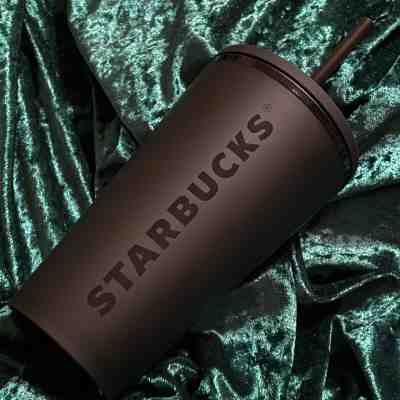 Starbucks 2019 Holiday Tumbler Black Matte Grande 16oz Christmas Cup - NEW!! - Sold on eBay Jan, 9th 2020 for $18.00