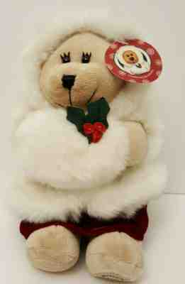 Starbucks Coffee Co 2004 Bearista Bear Collection Plush Christmas Poinsetta  - Sold on eBay Jan, 9th 2020 for $22.00
