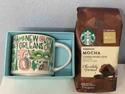 Starbucks New Orleans 14 Oz Been There Series BTS Mug 14 OZ & Chocolaty Mocha Co - Sold on eBay Jan, 9th 2020 for $23.77