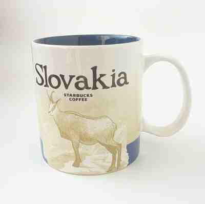 Original Starbucks City Mug 16 oz Global icon city SLOVAKIA, Series 2017 - Sold on eBay Jan, 9th 2020 for $20.00