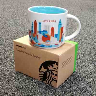 You Are Here Starbucks mug Atlanta - Sold on eBay Jan, 9th 2020 for $28.00