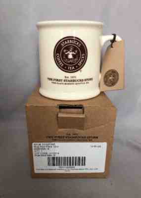 Starbucks Pike Place Ceramic Cup 12 Oz.  2014. Mint. - Sold on eBay Jan, 9th 2020 for $20.00