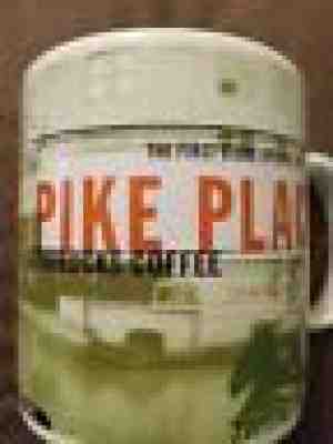 PIKE PLACE MARKET 1st STARBUCKS 1999 Mug Coffee Cup Seattle Collage Series - Sold on eBay Jan, 9th 2020 for $19.99