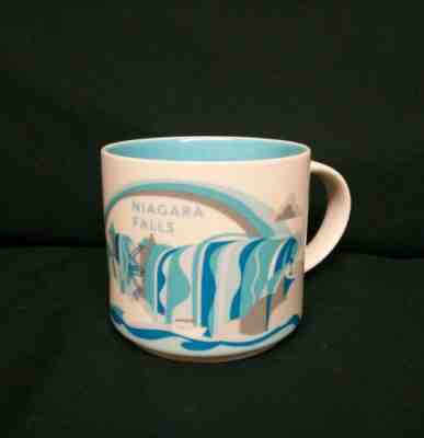 Starbucks ~NIAGRA FALLS ~ 14 oz. Mug - You are Here Collection - 2014 - Sold on eBay Jan, 9th 2020 for $18.95