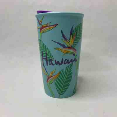 Starbucks 2017 Hawaii Double Wall Ceramic Tumbler 12 oz Mug Cup - Sold on eBay Jan, 9th 2020 for $29.95
