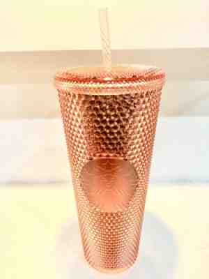 Starbucks 2019 Rose Gold Pink Cold Cup Tumbler - Sold on eBay Jan, 9th 2020 for $39.99