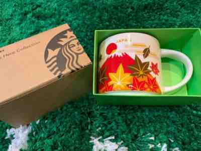 Starbucks JAPAN FALL Mug 2019 You Are Here YAH - Sold on eBay Jan, 9th 2020 for $39.00