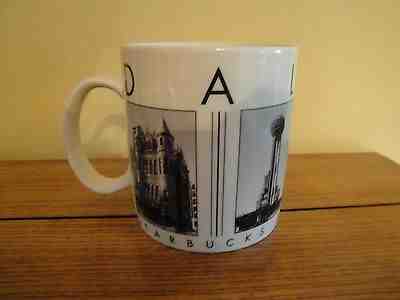 STARBUCKS Coffee Mug Dallas City Scene Barista Series*tea hot chocolate 2005 - Sold on eBay Jan, 9th 2020 for $19.99
