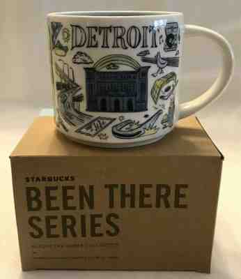 STARBUCKS COFFEE MUG Been There DETROIT Michigan Central Train Station NEW BOX  - Sold on eBay Jan, 9th 2020 for $24.95