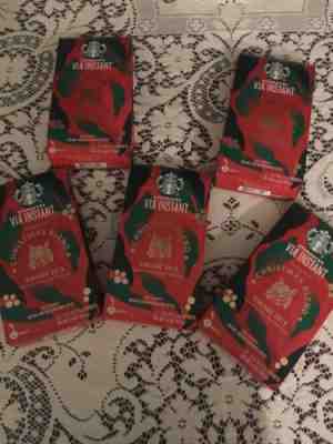 Starbucks VIA Christmas Blend Vintage 2019 Instant Coffee—5 Boxes 60 Packets?? - Sold on eBay Jan, 9th 2020 for $62.00