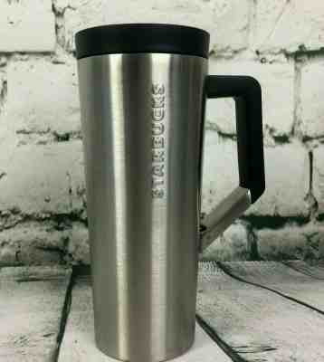 Starbucks Stainless Steel To Go Cup w/ Carabiner Clip On Travel Tumbler Mug 16oz - Sold on eBay Jan, 9th 2020 for $36.95