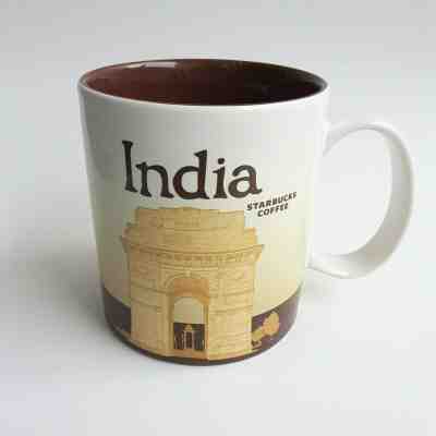 Original Starbucks City Mug 16 oz Global icon city INDIA, Series 2016, New - Sold on eBay Jan, 9th 2020 for $20.00
