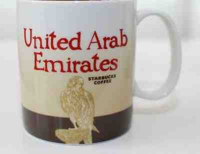 Starbucks City Mug Cup Global Icon Series United Arab Emirates 16oz New - Sold on eBay Jan, 9th 2020 for $38.24