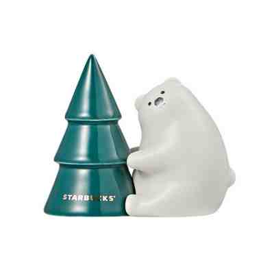 Starbucks Korea Ceramic Polar Bear Tree Model 2019 Christmas Limited Edition  - Sold on eBay Jan, 9th 2020 for $29.99