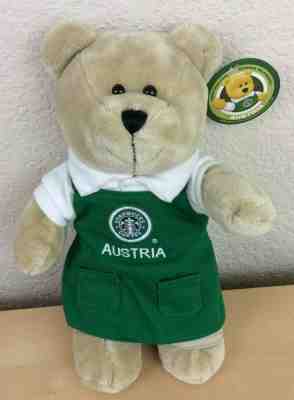 Starbucks Destination Series Bearista Austria Plush 2007, 21st Edition (w/ Tags) - Sold on eBay Jan, 9th 2020 for $45.00
