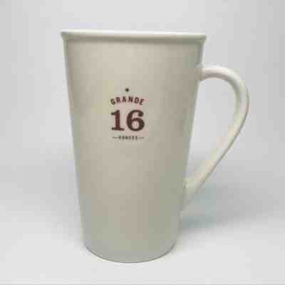 Starbucks Grande 16 Oz Ceramic Mug 2010 Cup White - Sold on eBay Jan, 8th 2020 for $18.99