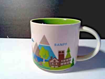STARBUCKS 2017Banff You Are Here (YAH) Collection 14 oz Mug Coffee Cup - Sold on eBay Jan, 8th 2020 for $19.00