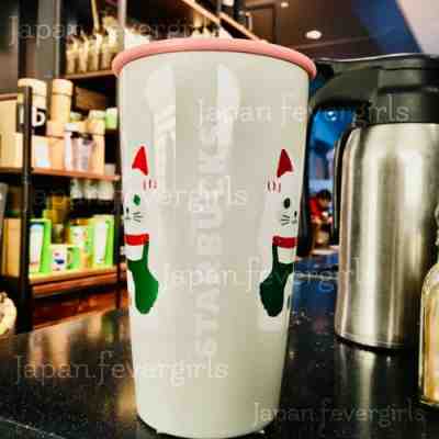 Starbucks Japan New Year Stainless Cup Shape Bottle Beckoning Cat 2020 12oz - Sold on eBay Jan, 8th 2020 for $48.00