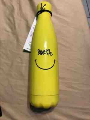 Starbucks Curtis King Art Swell Water Bottle 17oz Yellow Love Me Limited Edition - Sold on eBay Jan, 8th 2020 for $15.00