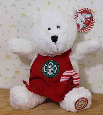 2011 Starbucks  103rd Bearista  POLAR BEAR NWT - Sold on eBay Jan, 8th 2020 for $24.99