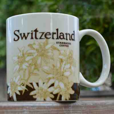 Starbucks SWITZERLAND Coffee Cup Mug 16 oz Icon City Series 2011  - Sold on eBay Jan, 8th 2020 for $52.99