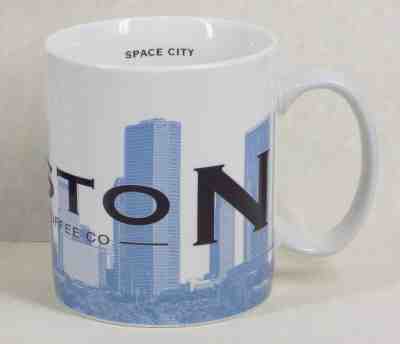 2002 Starbucks Barista HOUSTON – SPACE CITY Skyline Series One 18 Oz Mug - Exc - Sold on eBay Jan, 8th 2020 for $19.99