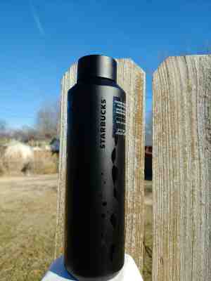 New Starbucks 2020 Black WATER BOTTLE Tumbler Vacuum Insulated 20oz Mermaid - Sold on eBay Jan, 8th 2020 for $28.50