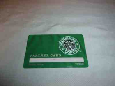 STARBUCKS 2003 Partner Only GREEN Gift Card !!!!!!!!!!!!!!! - Sold on eBay Jan, 8th 2020 for $17.50