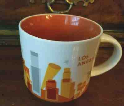STARBUCKS "You Are Here" Collection / LOS ANGELES / RETIRED / City Mug - Mint - Sold on eBay Jan, 8th 2020 for $20.90