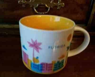 STARBUCKS "You Are Here" Collection / FLORIDA / RETIRED / City Mug - Mint Cond - Sold on eBay Jan, 8th 2020 for $20.90