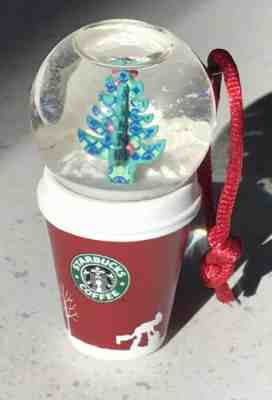 New/Seales STARBUCKS 2006 SNOW GLOBE TREE ORNAMENT - Sold on eBay Jan, 8th 2020 for $23.70