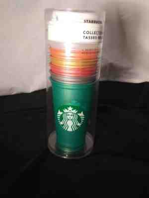 2018 Starbucks Reusable Cup Collection Limited Holiday Tumbler 16 oz - 6 Pack - Sold on eBay Jan, 8th 2020 for $20.00
