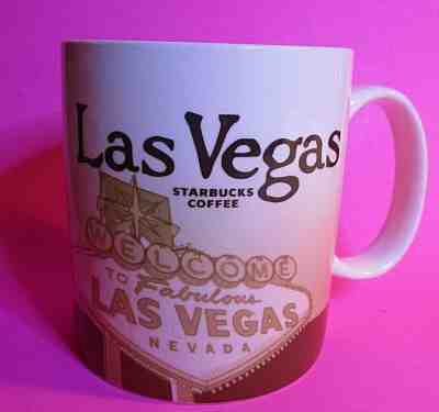 Starbucks Las Vegas Global Icon Mug Collector Series 16 oz City Mug Cup 2012 - Sold on eBay Jan, 8th 2020 for $19.50