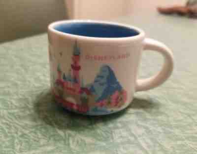 Starbucks Disneyland Mug Ornament You Are Here Collection 2016 Version 1 - Sold on eBay Jan, 8th 2020 for $32.99