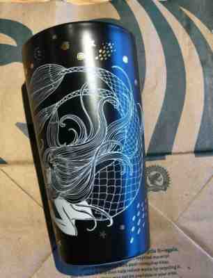 Starbucks Tumbler NEW HOLIDAY 2019 Mermaid Siren Ceramic Travel Mug 12 oz ONHAND - Sold on eBay Jan, 8th 2020 for $22.00