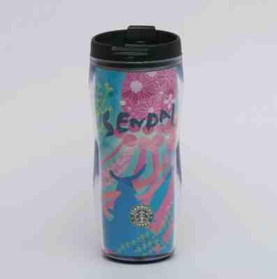 Starbucks JAPAN Sendai Limited Tumbler Travel Mug 12oz Kenshin Uesugi Flower - Sold on eBay Jan, 8th 2020 for $24.00