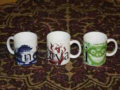 Starbucks Mini Mugs City Series - Indonesia set of 3 - Sold on eBay Jan, 8th 2020 for $15.00