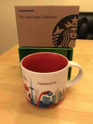 Starbucks - You Are Here - Toronto - NEW - YAH - 14oz Coffee Cup - Mug - Sold on eBay Jan, 8th 2020 for $30.00