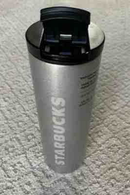 NEW Starbucks Holiday 2019 Silver Glitter 16oz Stainless Steel Logo Tumbler - Sold on eBay Jan, 8th 2020 for $27.95