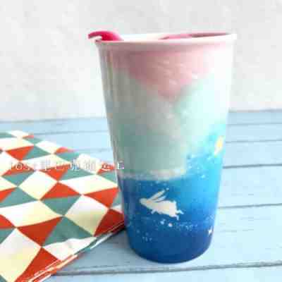 Starbucks 2017 China Mid Autumn Moonshine Double Wall Mug 12oz - Sold on eBay Jan, 8th 2020 for $35.00