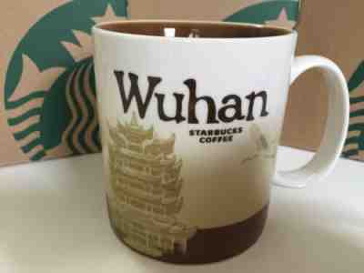 China Wuhan 16oz Starbucks Coffee Collectible Series City Mug - Sold on eBay Jan, 8th 2020 for $22.99