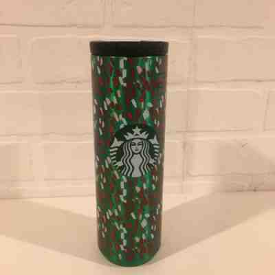 Starbucks 16 oz Holiday 2019 Confetti Christmas Insulated Vacuum Tumbler ~ New - Sold on eBay Jan, 8th 2020 for $24.00