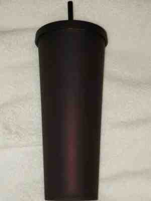 New Starbucks 2019 Limited Edition Matte Black Cherry Tumbler Cold Cup 24 oz NWT - Sold on eBay Jan, 8th 2020 for $45.00